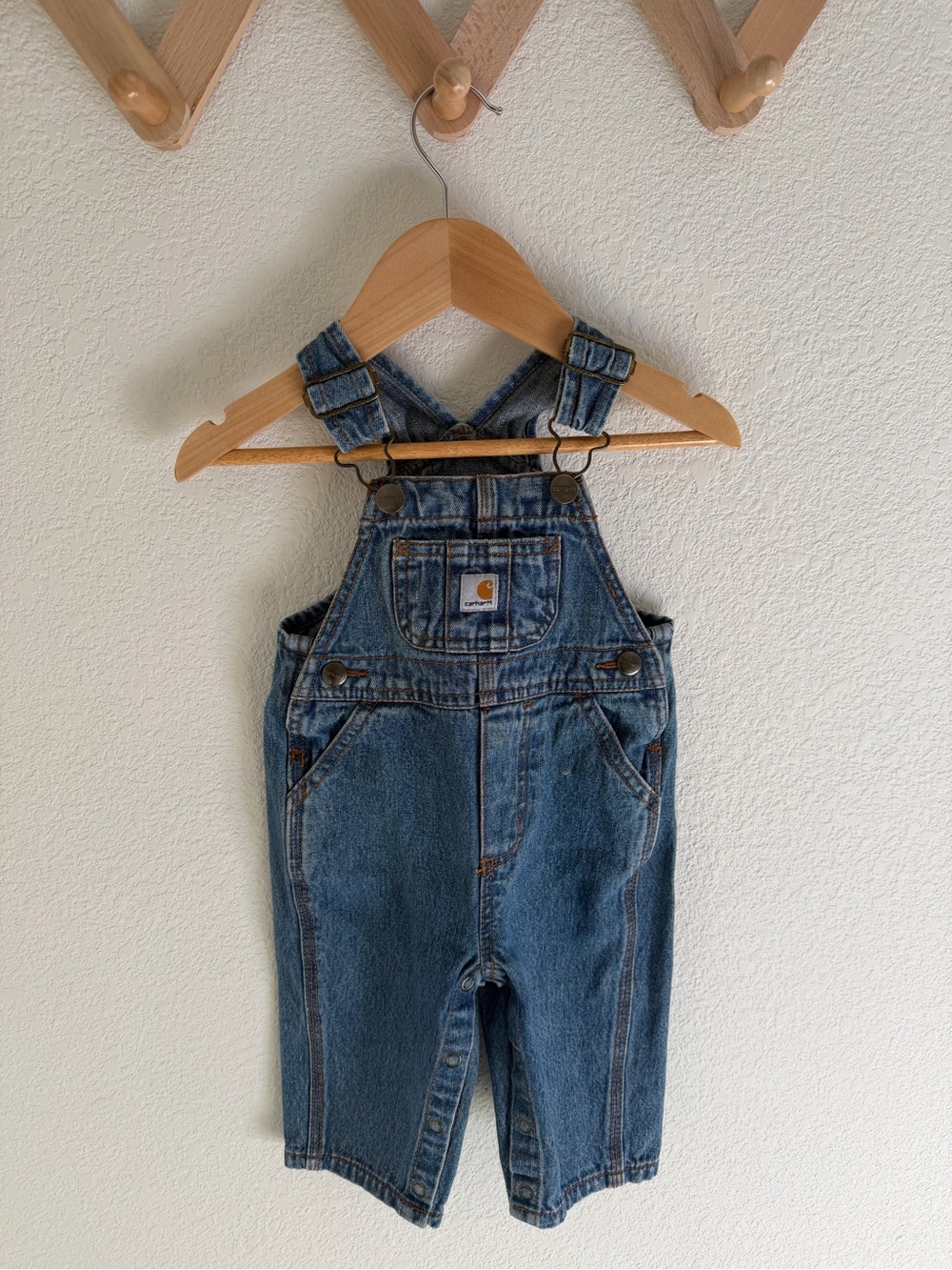 Denim Carhartt Baby Overalls